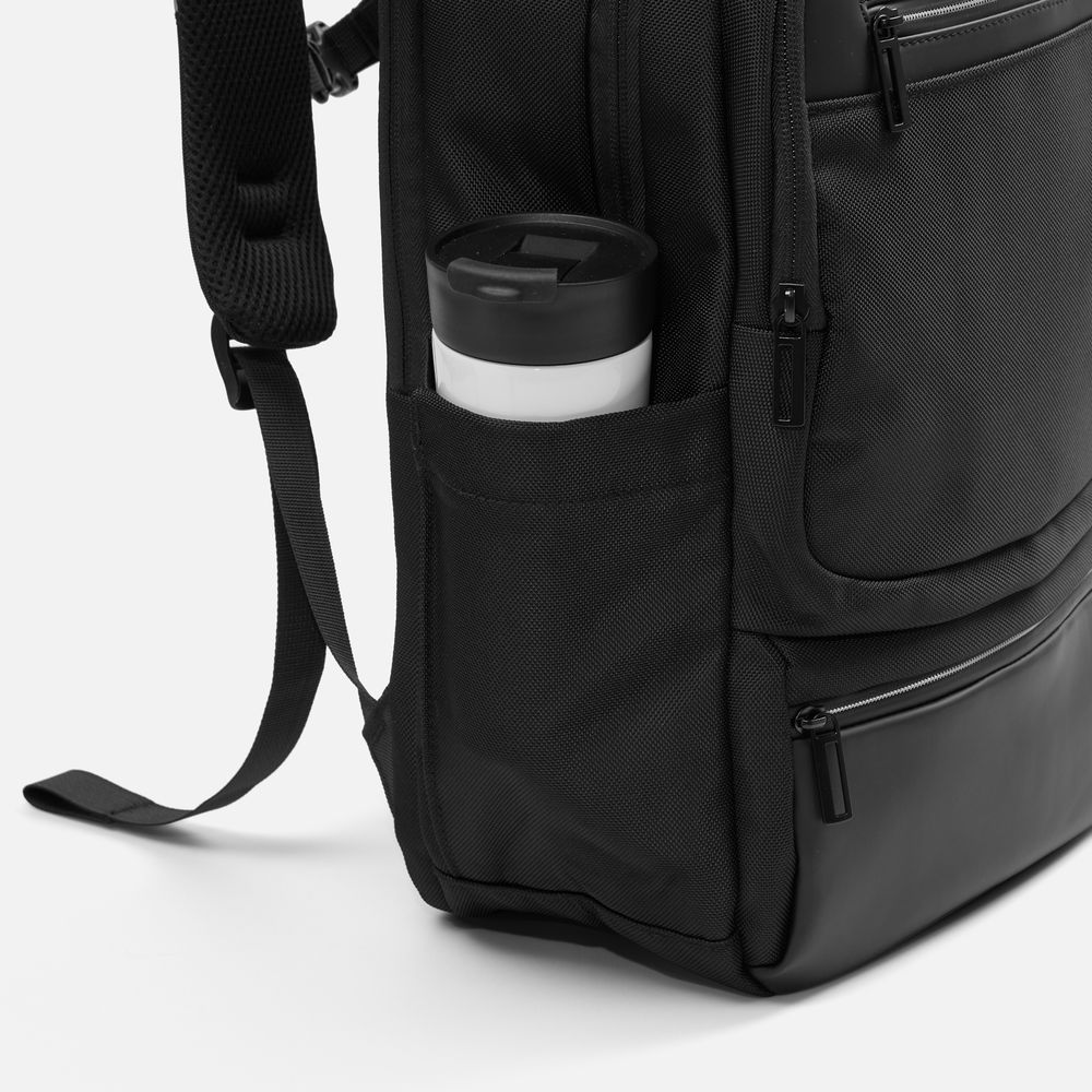 Рюкзак neoPolis, черный / Миниатюра WWW (1000)