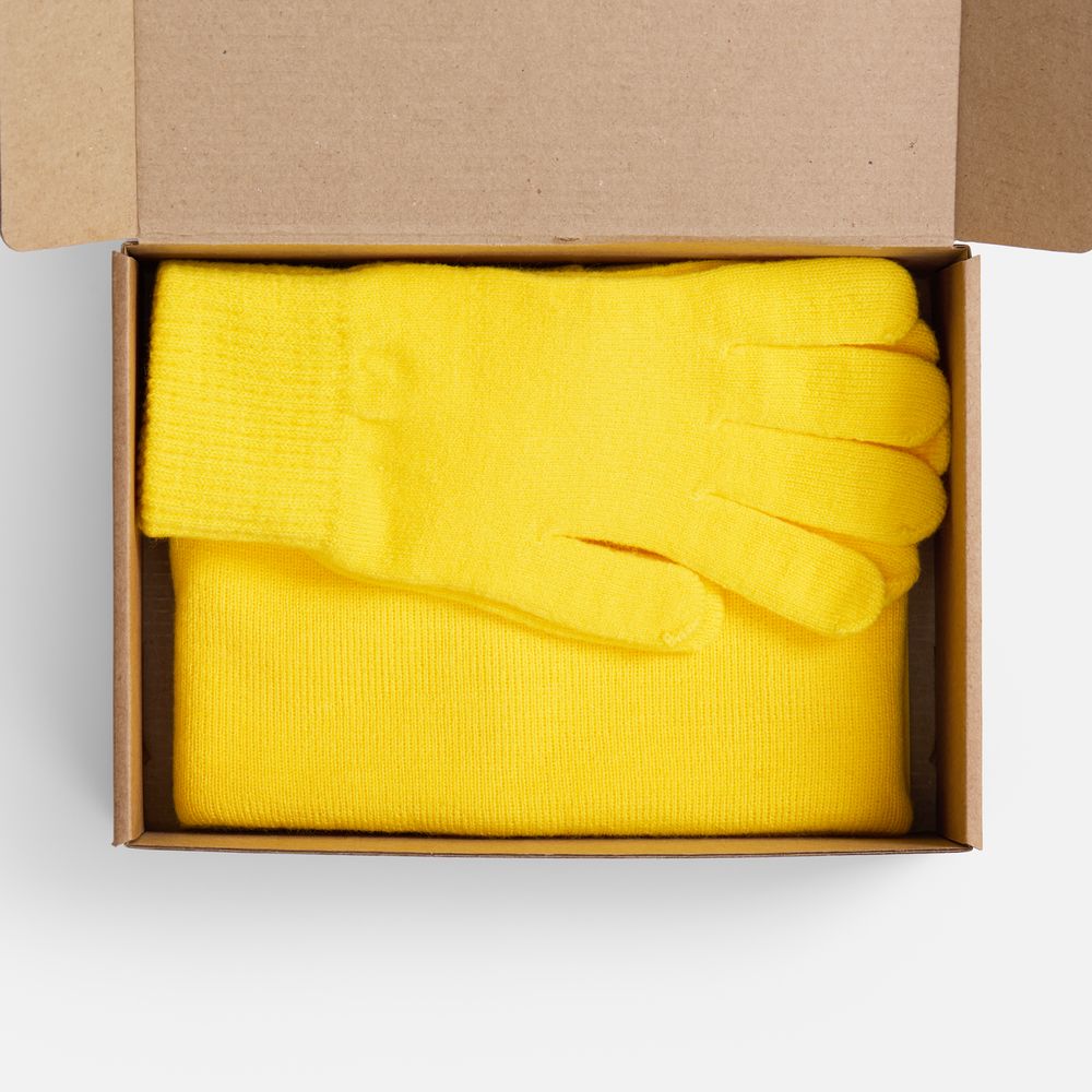 Набор Knit Warm, желтый / Миниатюра WWW (1000)