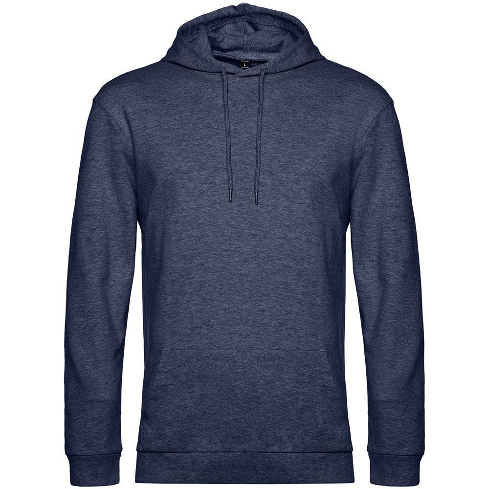 Толстовка с капюшоном унисекс Hoodie, синий меланж / Миниатюра WWW (1000)