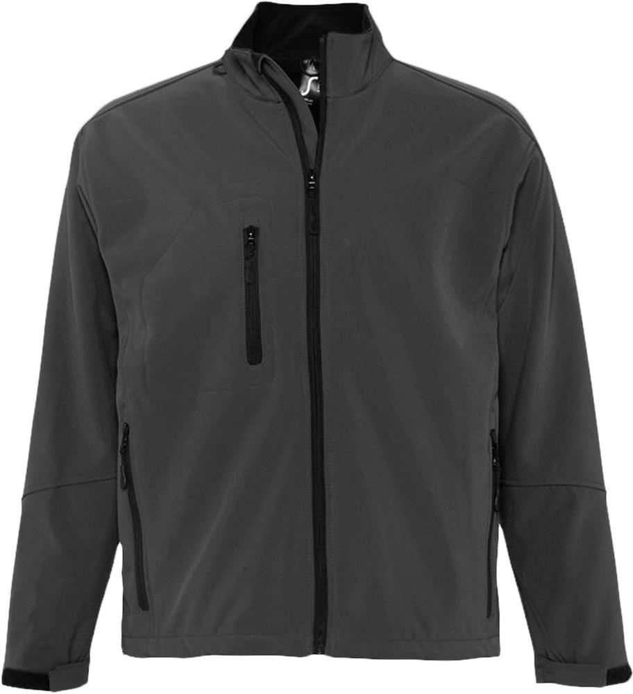 Куртка мужская на молнии Relax 340, темно-серая / Миниатюра WWW (1000)