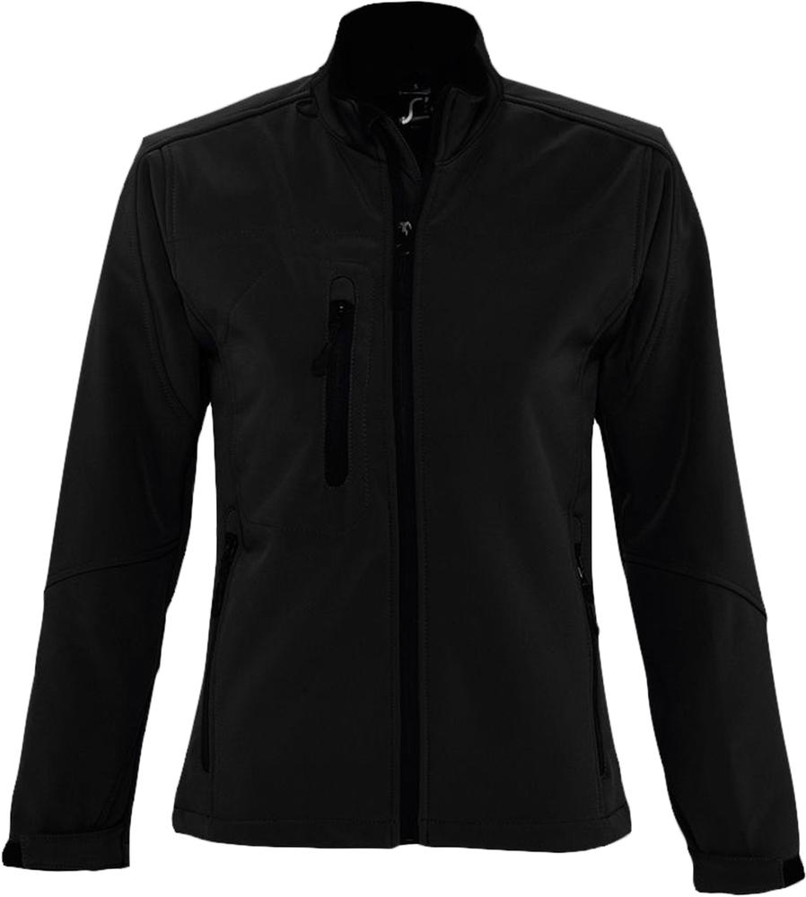 Куртка женская на молнии Roxy 340 черная / Миниатюра WWW (1000)