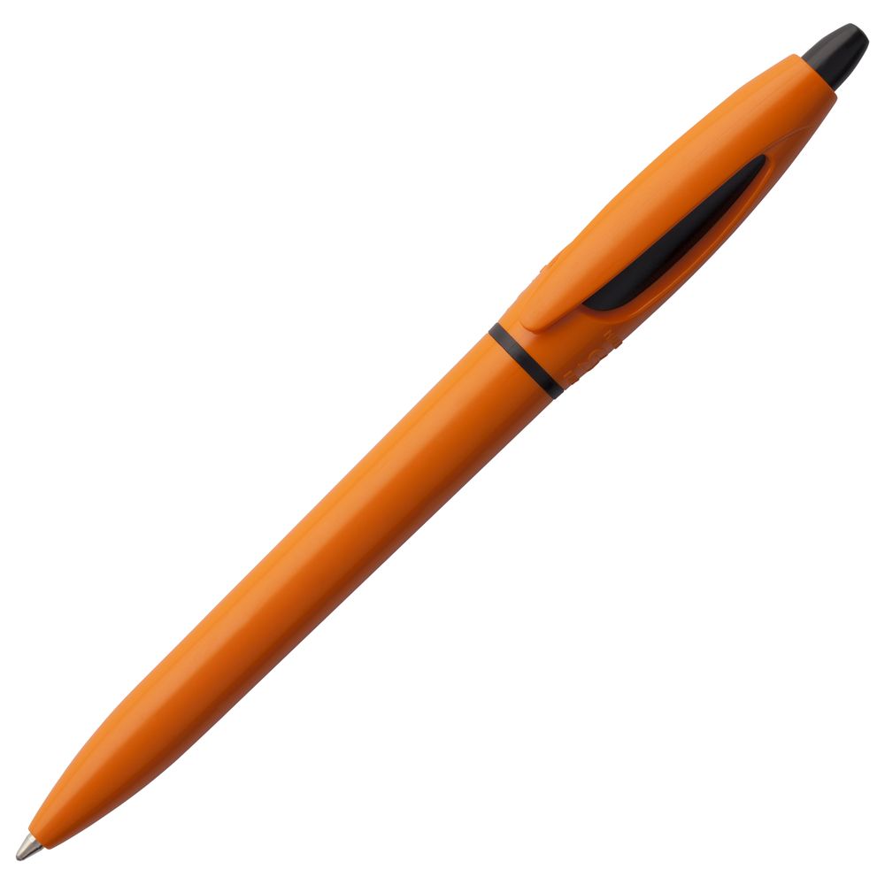 Ручка шариковая S! (Си), оранжевая / Миниатюра WWW (1000)