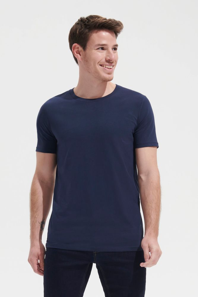 Футболка мужская Millenium Stretch Men, черная / Миниатюра WWW (1000)