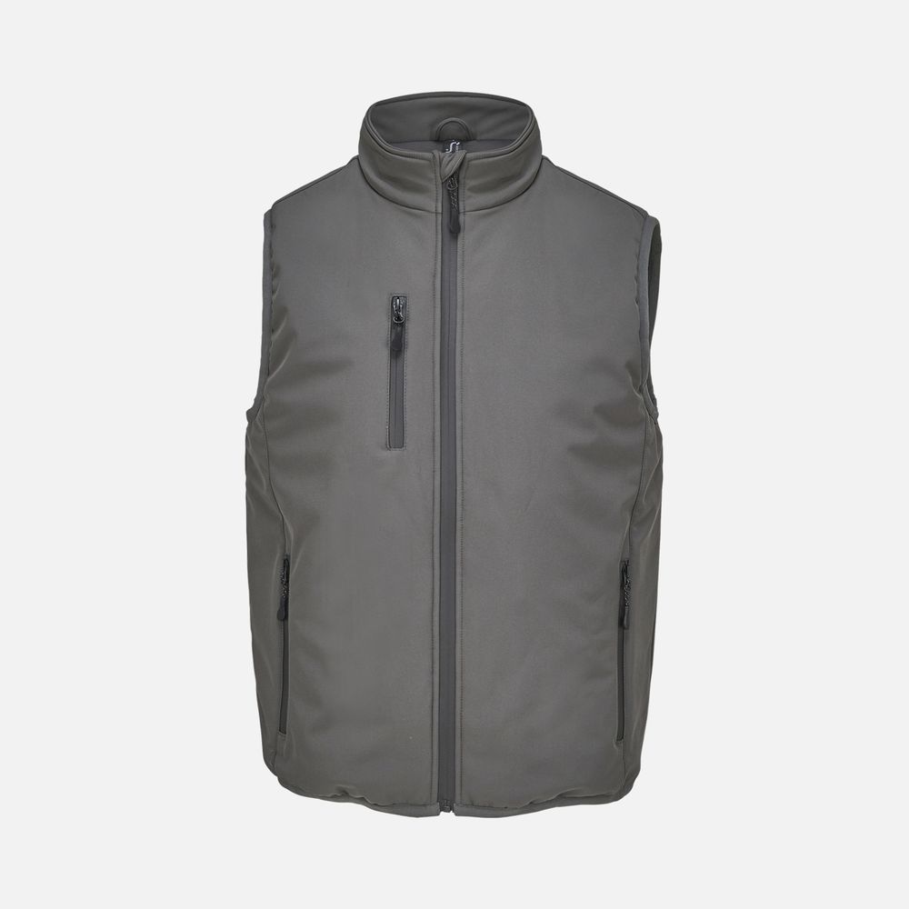 Жилет софтшелл унисекс Falcon BW, темно-серый / Миниатюра WWW (1000)