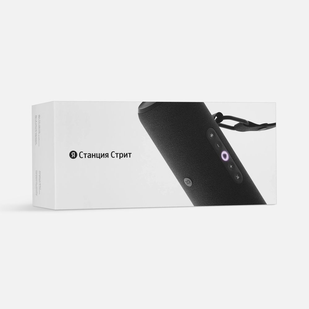 Умная колонка «Яндекс Станция Стрит», черная / Миниатюра WWW (1000)