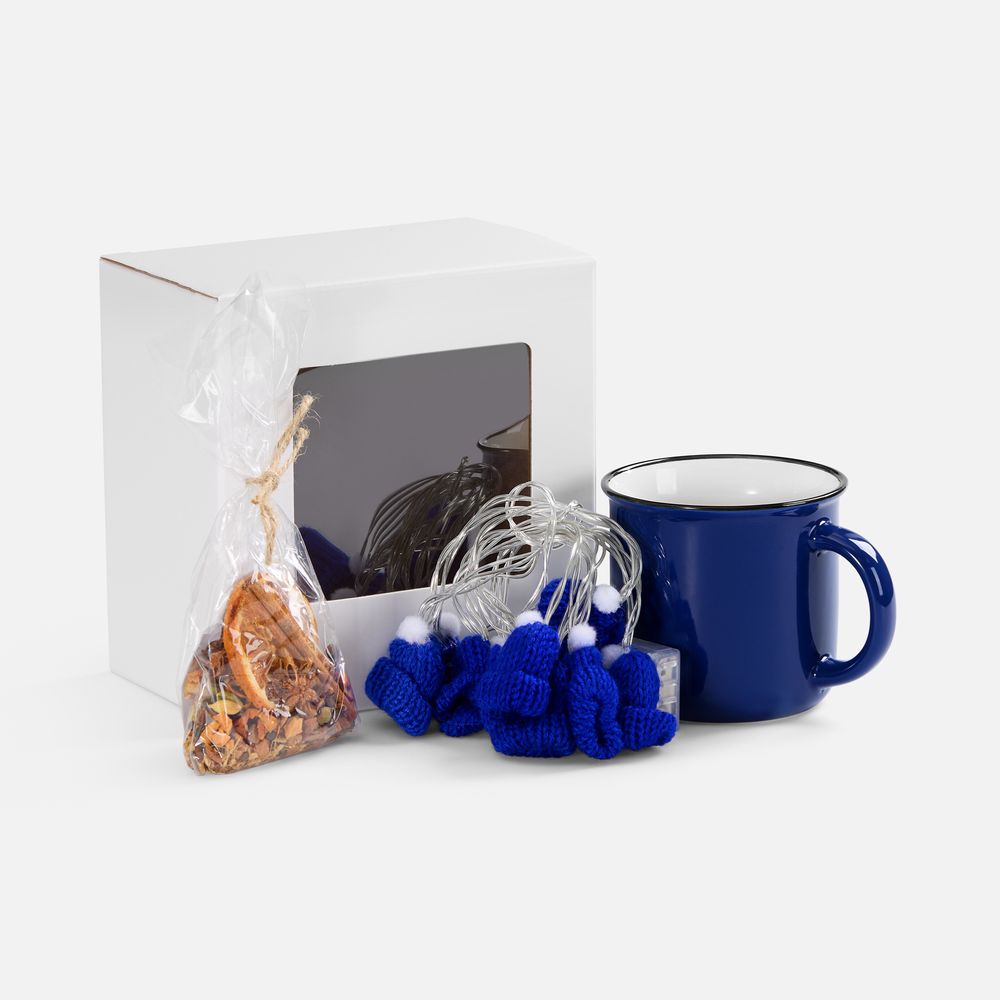 Набор Warm Holly, синий / Миниатюра WWW (1000)