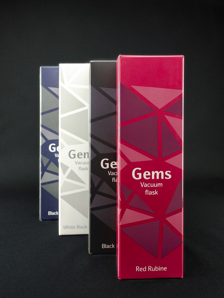 Термос Gems Black Sapphire, черный сапфир / Миниатюра WWW (1000)