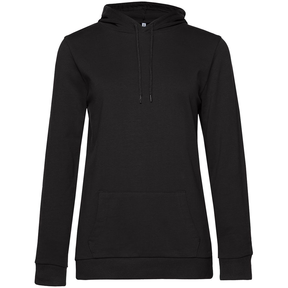 Толстовка с капюшоном женская Hoodie, черная / Миниатюра WWW (1000)