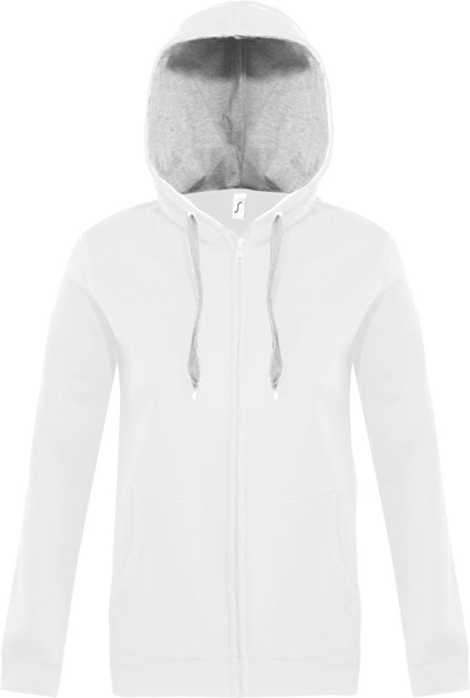 Толстовка женская Soul Women 280 белая / Миниатюра WWW (1000)