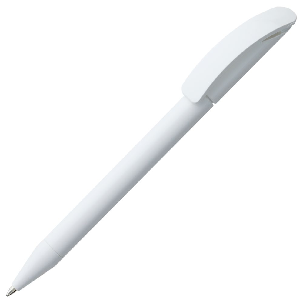 Ручка шариковая Prodir DS3 TPP, белая / Миниатюра WWW (1000)