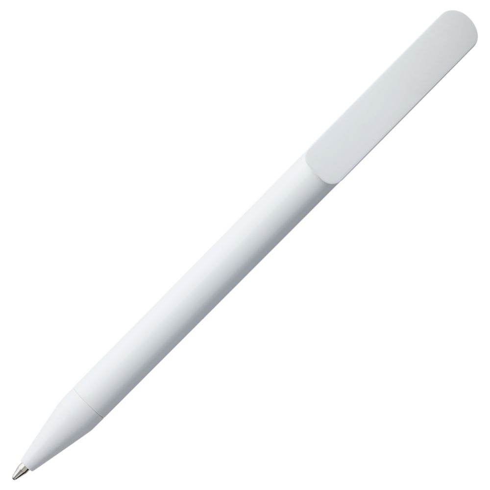 Ручка шариковая Prodir DS3 TPP, белая / Миниатюра WWW (1000)