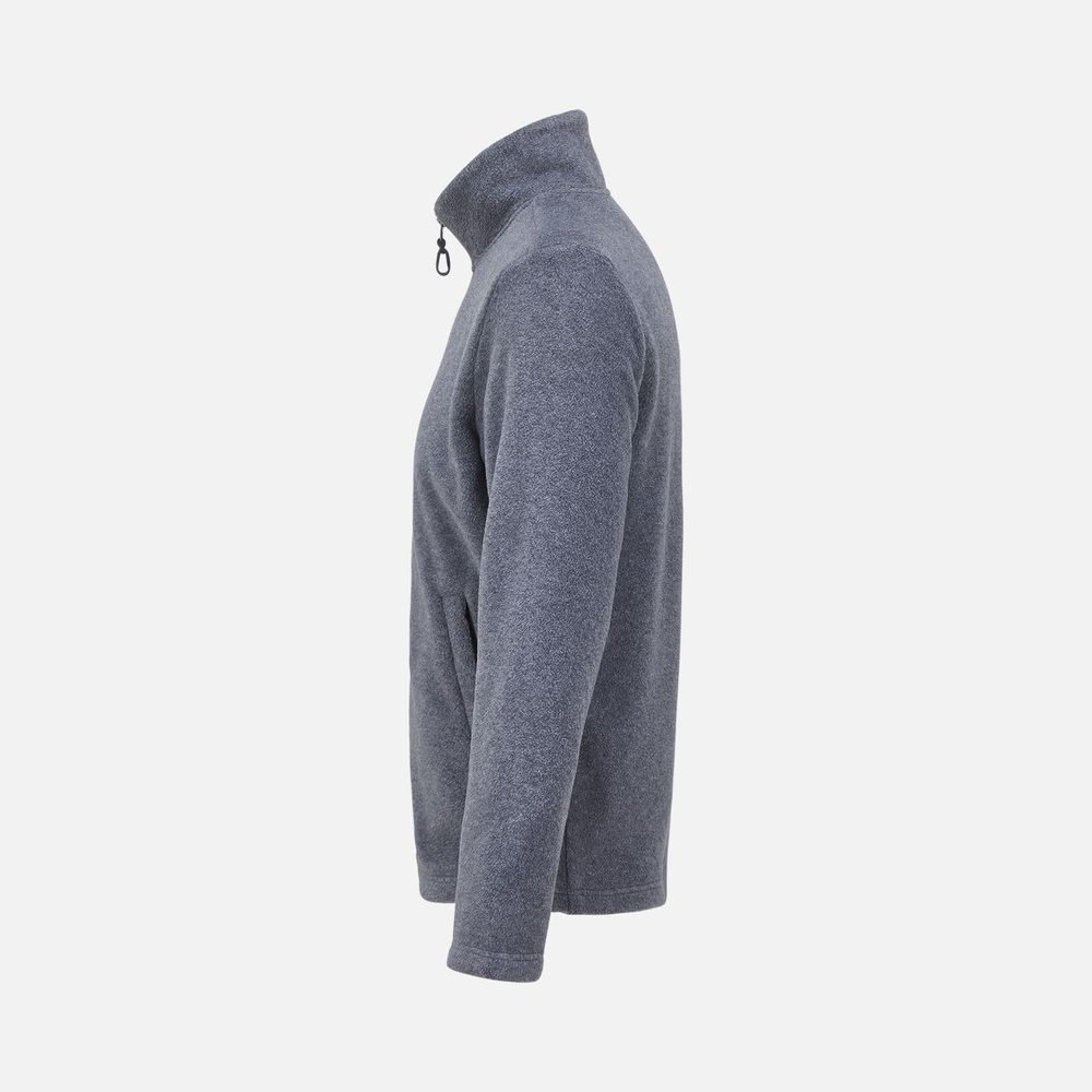 Куртка флисовая унисекс Nitro, серый меланж / Миниатюра WWW (1000)