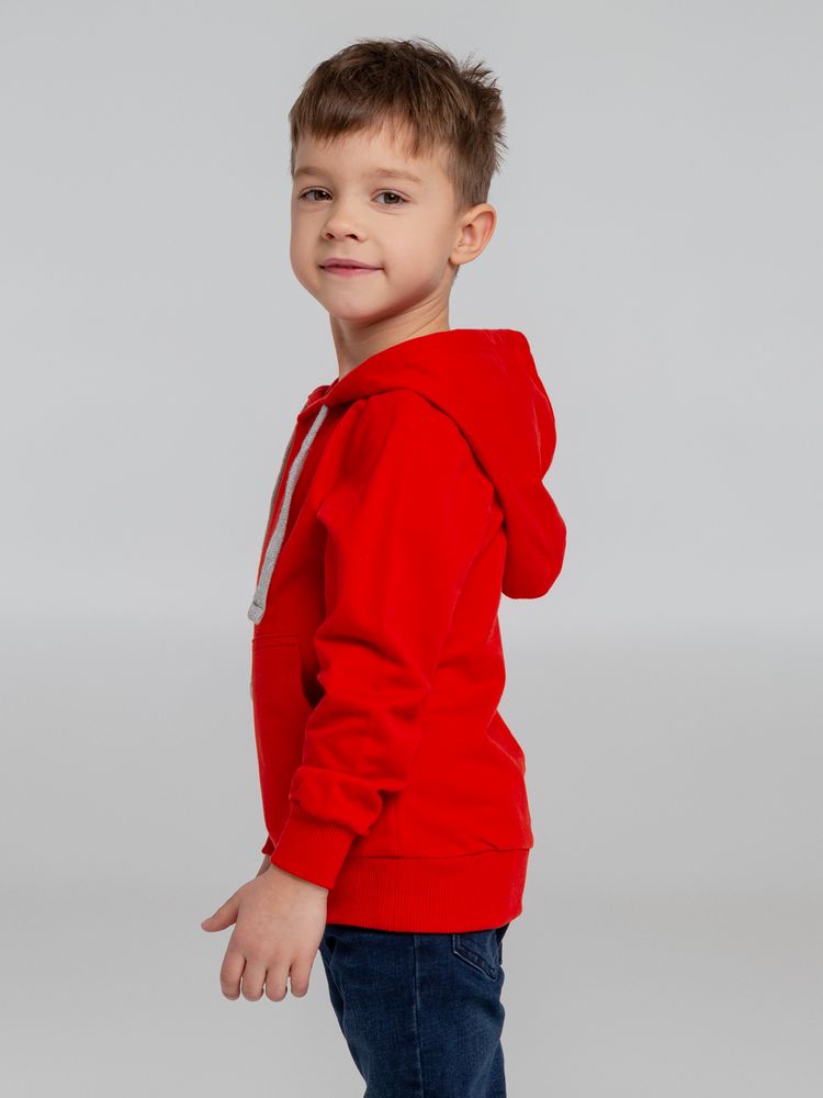 Толстовка с капюшоном детская Kirenga Kids, красная / Миниатюра WWW (1000)