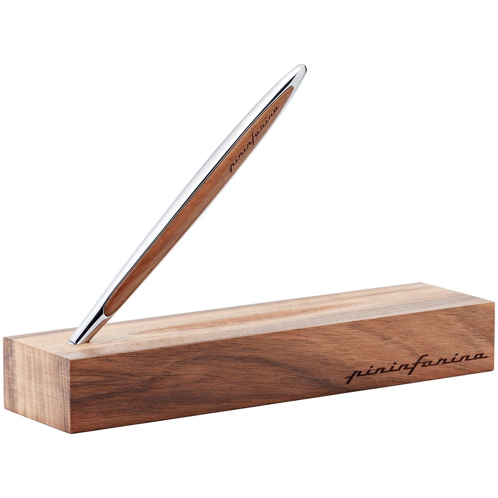 Шариковая ручка Cambiano Shiny Chrome Walnut / Миниатюра WWW (1000)