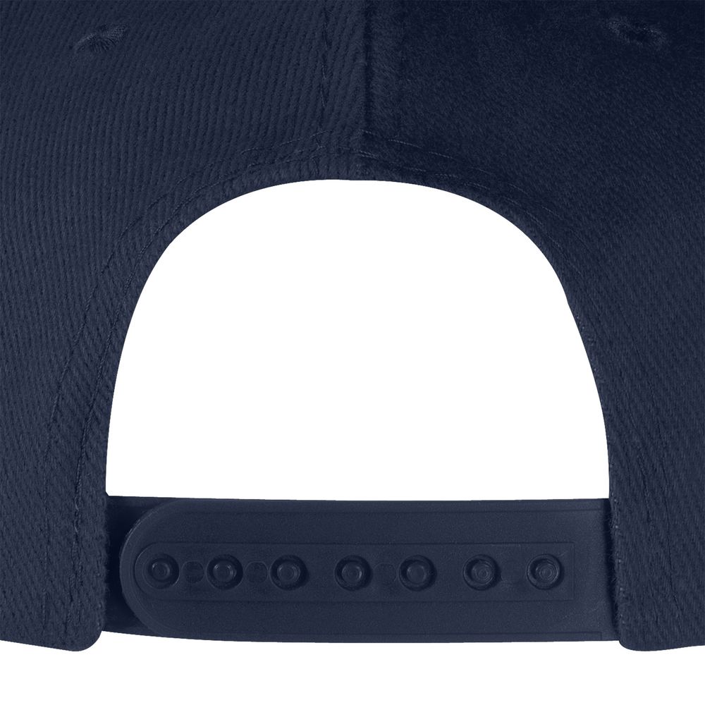 Бейсболка Snapback с прямым козырьком, темно-синяя / Миниатюра WWW (1000)