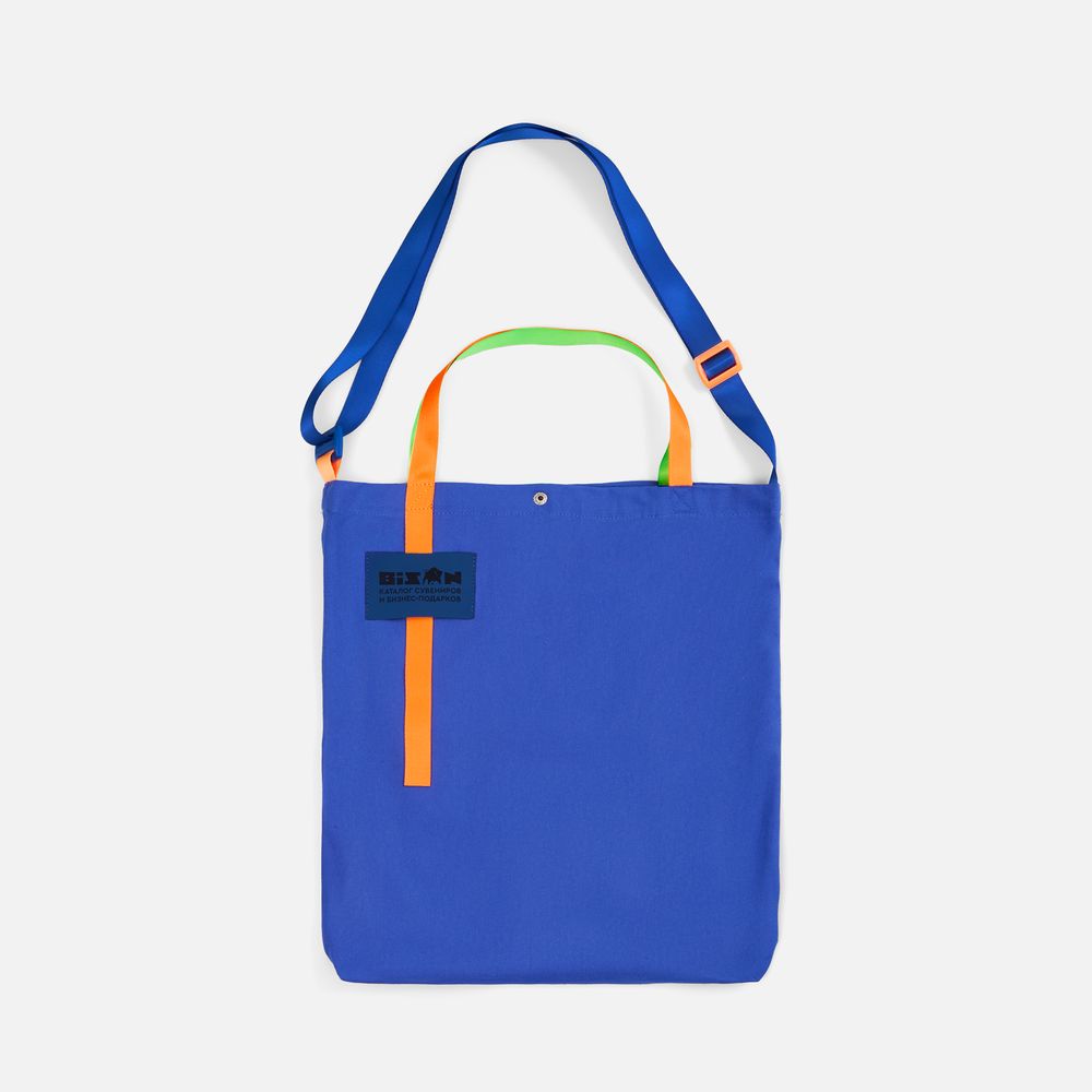 Стропа текстильная Fune 25 L, синяя, 130 см / Миниатюра нанесения (1000)