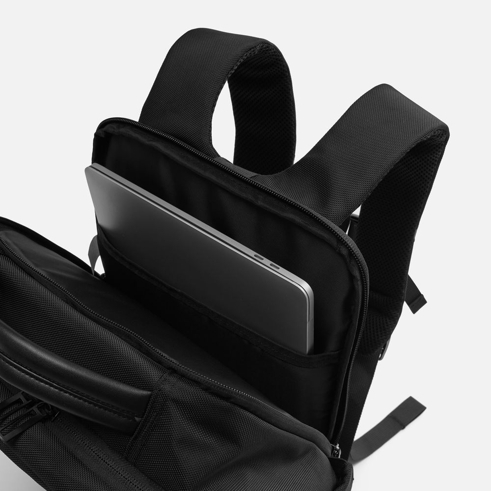 Рюкзак neoPolis, черный / Миниатюра WWW (1000)