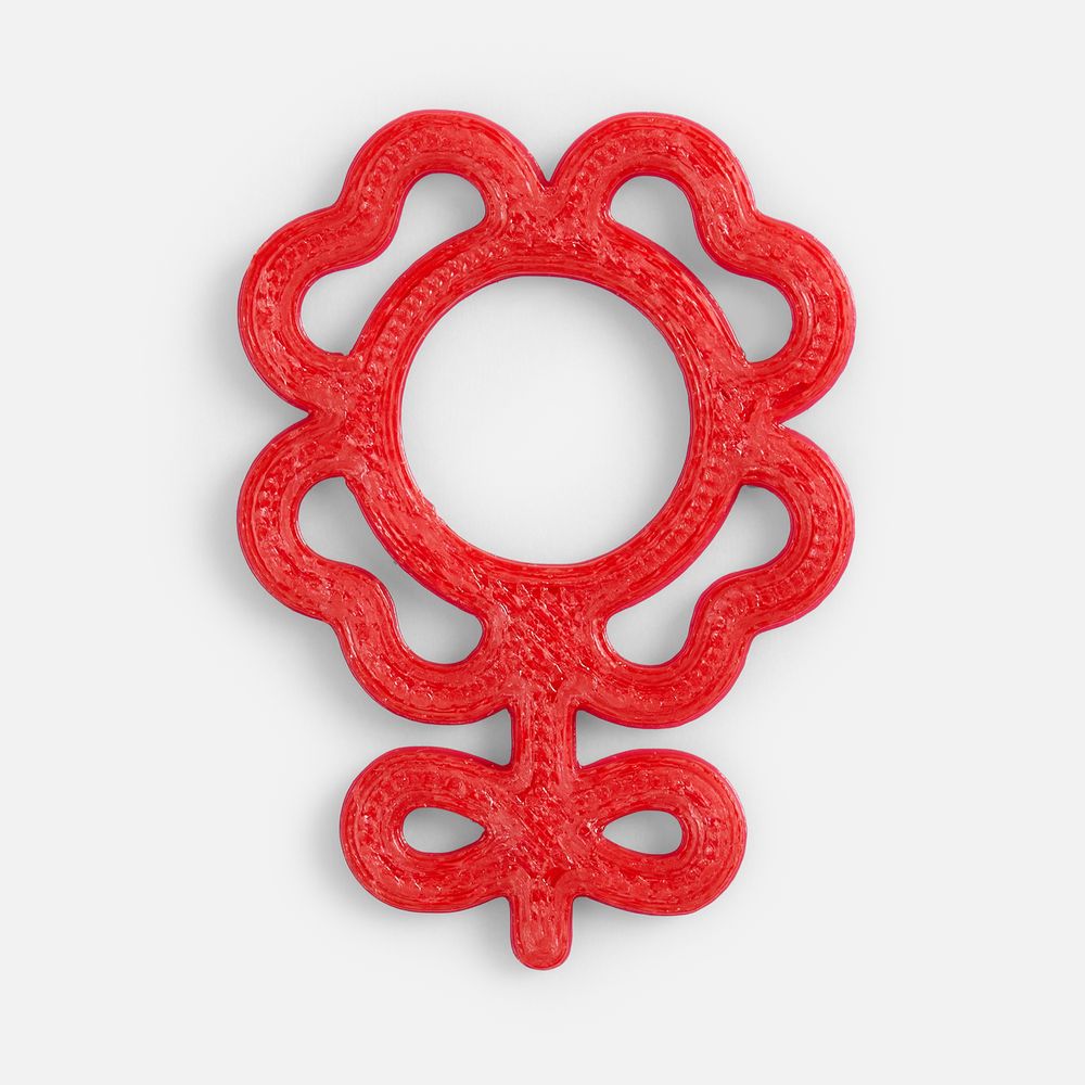 Подвеска Flora, 3D-печать на заказ, подсолнух / Миниатюра WWW (1000)