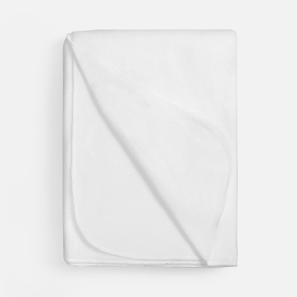 Флисовый плед Warm&Peace, белый / Миниатюра WWW (1000)