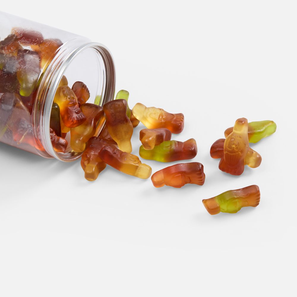 Мармелад жевательный Jelly Sweets, бутылочки / Миниатюра WWW (1000)