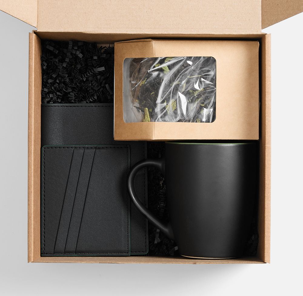 Набор Multimo Tea, черный с зеленым / Миниатюра WWW (1000)