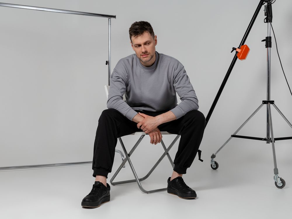 Свитшот Neofit, cветло-серый / Миниатюра WWW (1000)