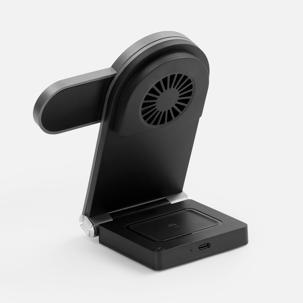 Складная станция беспроводной зарядки transForm, серый металлик / Миниатюра WWW (1000)