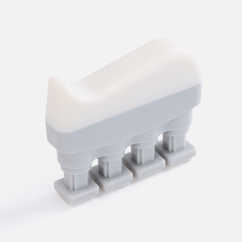 Эспандер кистевой FingerTap, серый с белым / Миниатюра WWW (1000)