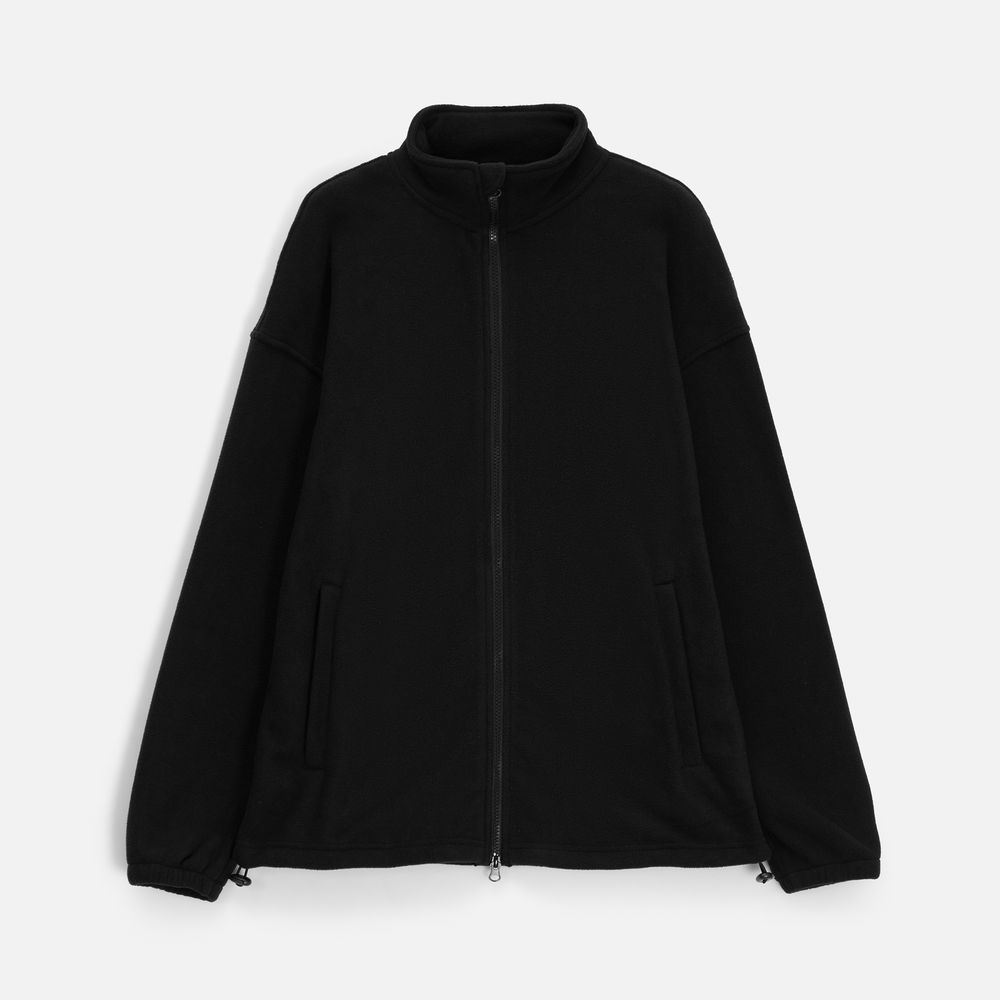 Куртка флисовая унисекс Nebo, черная / Миниатюра WWW (1000)