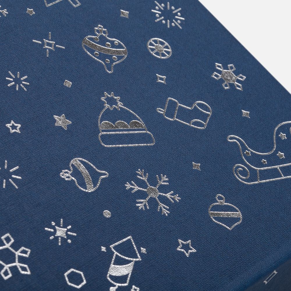 Коробка Snowlace, синяя / Миниатюра WWW (1000)