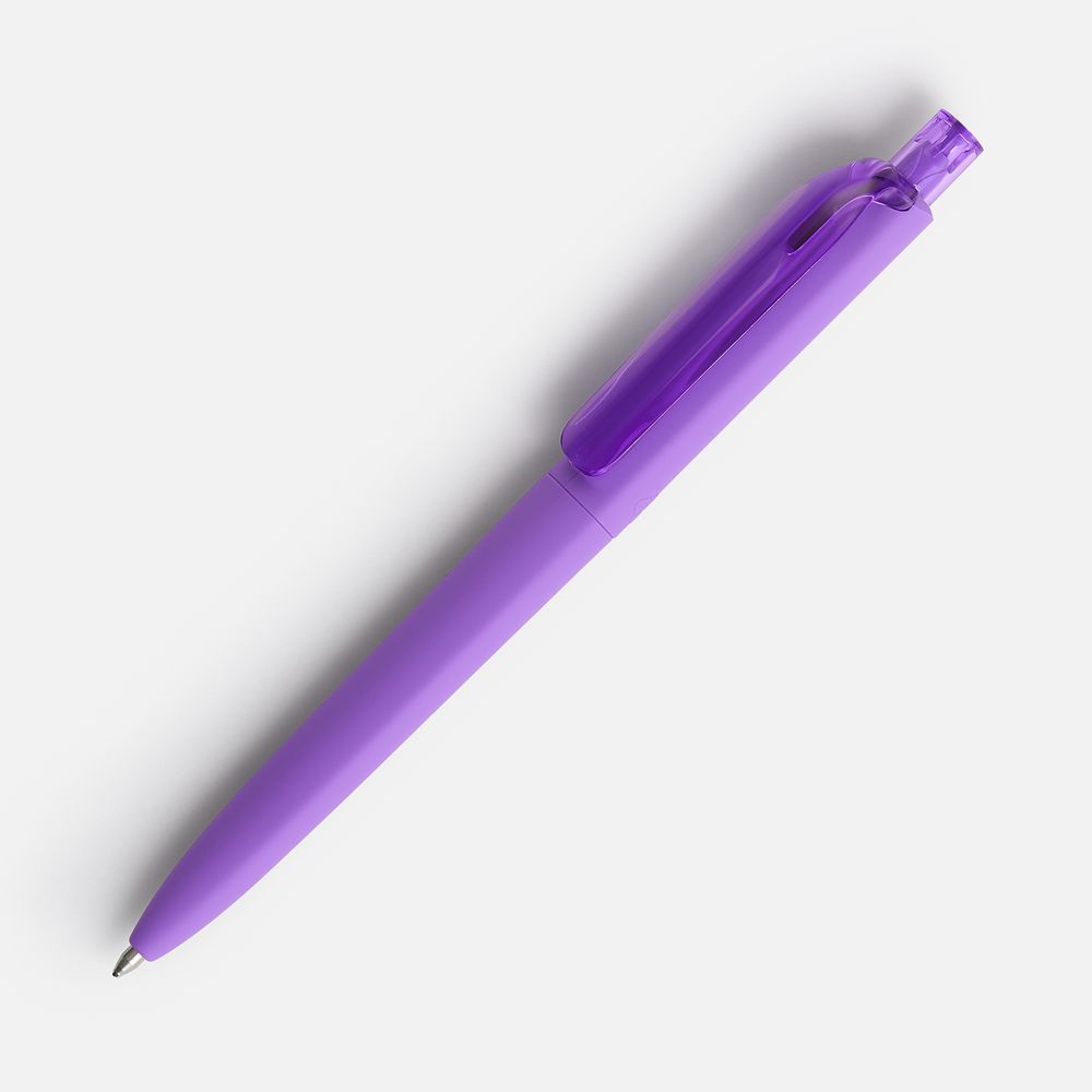 Ручка шариковая Prodir DS8 PRR-T Soft Touch, фиолетовая / Миниатюра WWW (1000)