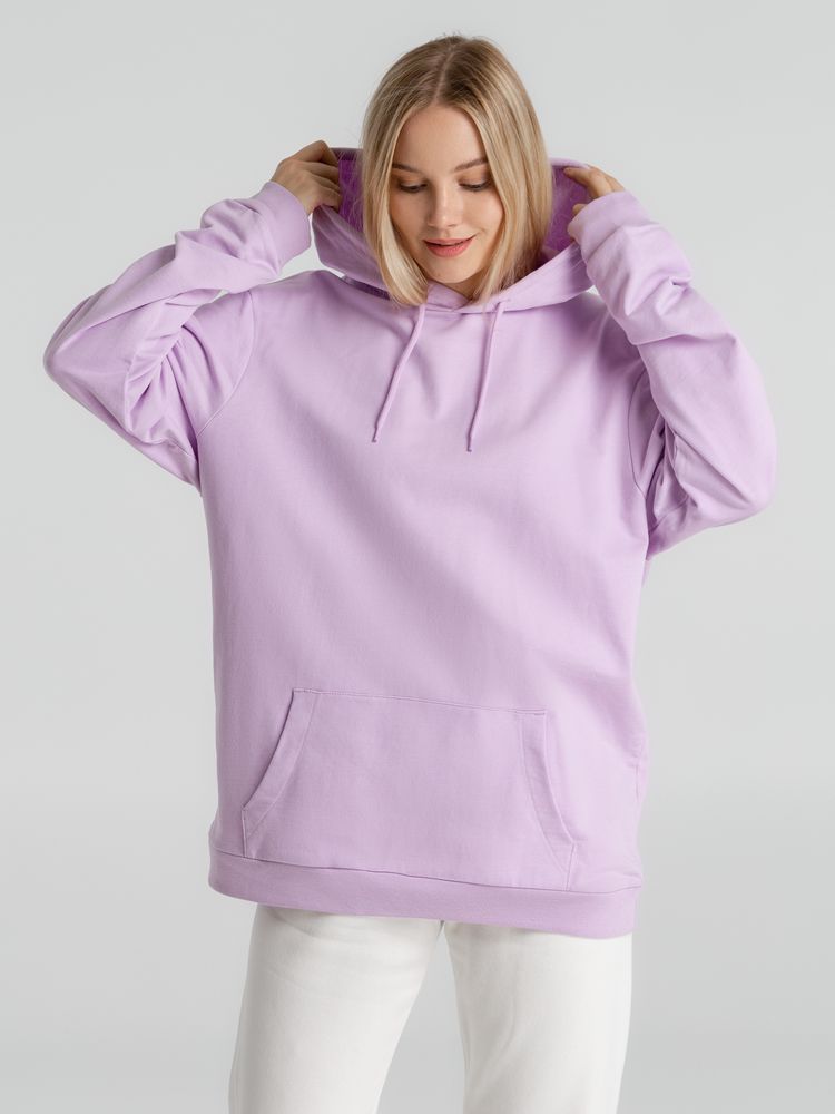Толстовка с капюшоном унисекс Hoodie, сиреневая / Миниатюра WWW (1000)