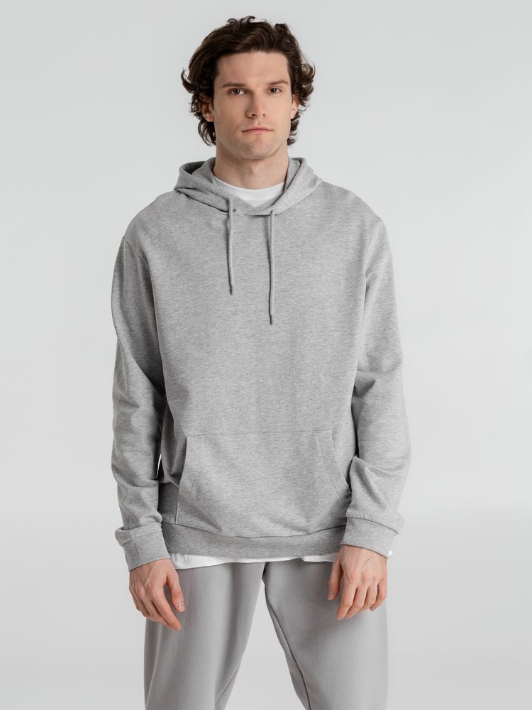Толстовка с капюшоном унисекс Hoodie, серый меланж / Миниатюра WWW (1000)