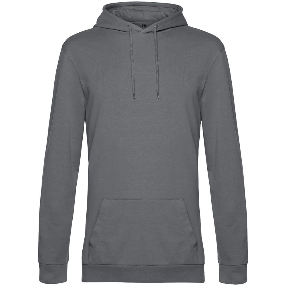 Толстовка с капюшоном унисекс Hoodie, серая (стальная) / Миниатюра WWW (1000)
