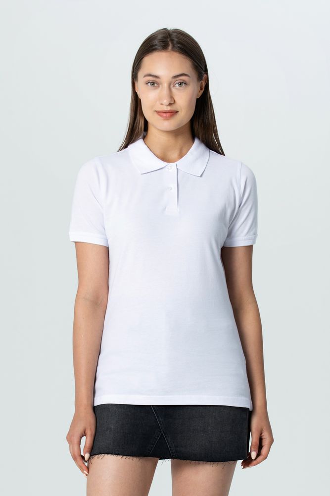 Рубашка поло женская Virma Stretch Lady, белая / Миниатюра WWW (1000)