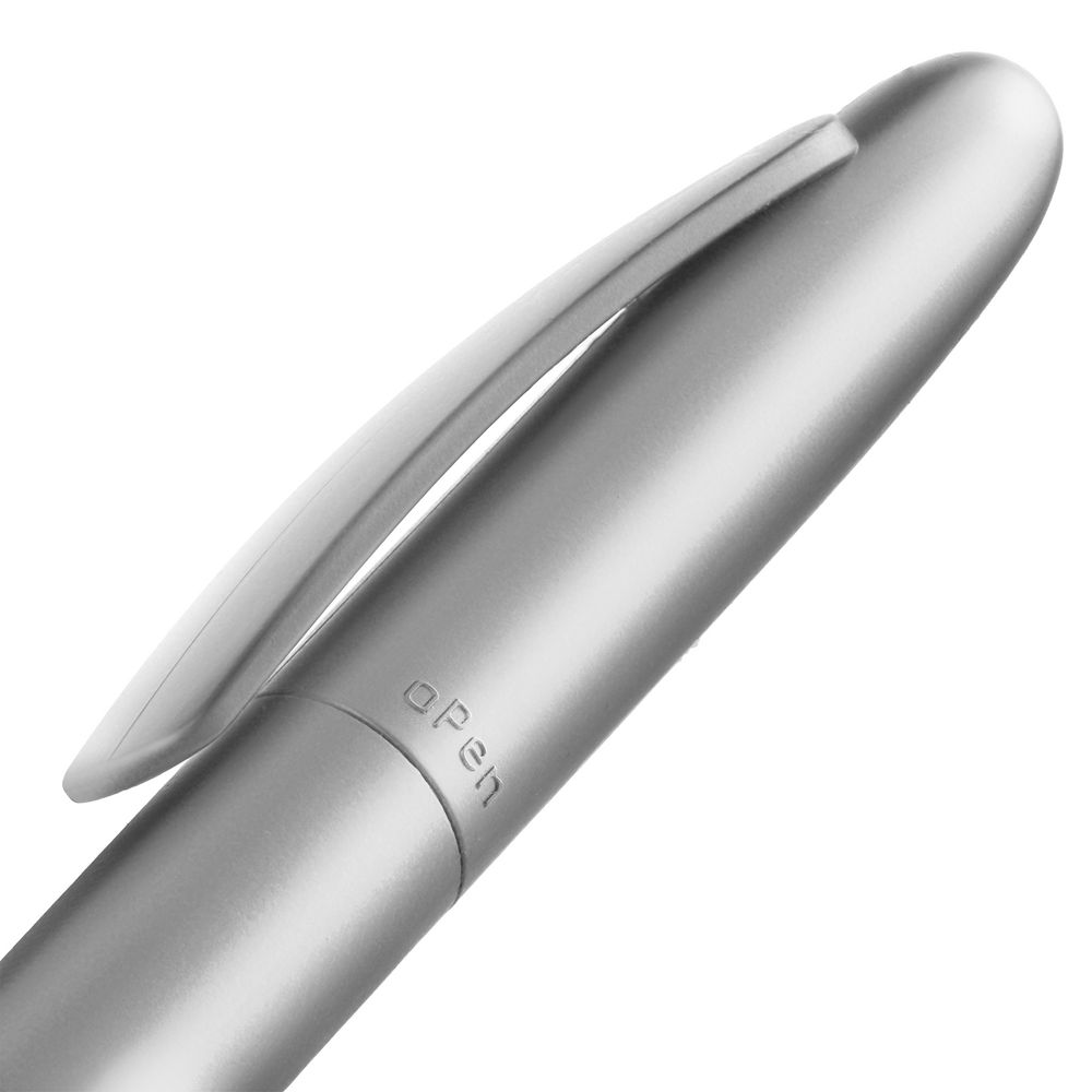 Ручка шариковая Moor Silver, серебристая / Миниатюра WWW (1000)