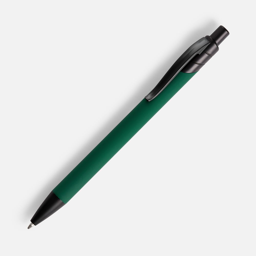 Ручка шариковая Undertone Black Soft Touch, зеленая / Миниатюра WWW (1000)