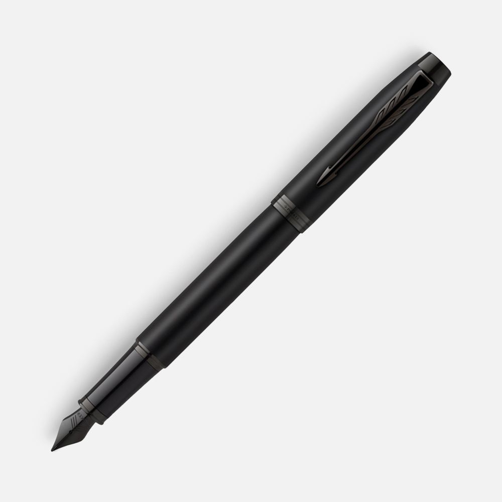 Ручка перьевая Parker IM Achromatic Black, черная / Миниатюра WWW (1000)
