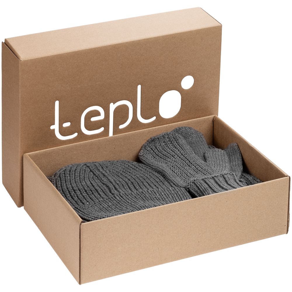 Набор Nordkyn Full Set с шарфом, серый / Миниатюра WWW (1000)