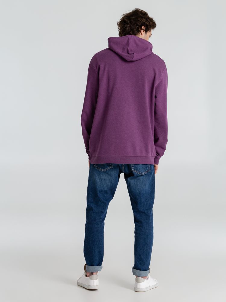 Толстовка с капюшоном унисекс Hoodie, фиолетовый меланж / Миниатюра WWW (1000)