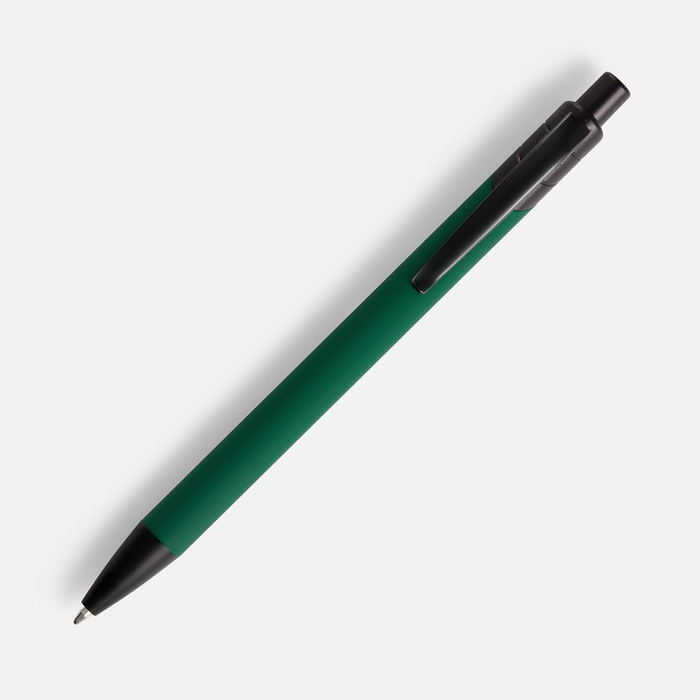 Ручка шариковая Undertone Black Soft Touch, зеленая / Миниатюра WWW (1000)
