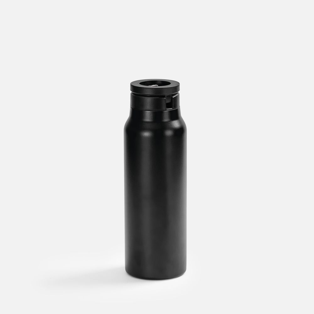 Термобутылка Magnus с магнитным держателем для телефона, черная / Миниатюра WWW (1000)