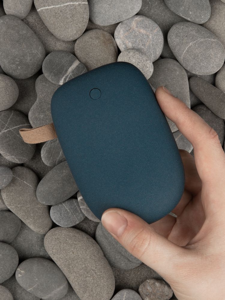 Внешний аккумулятор Pebble 7800 мАч, серо-синий / Миниатюра WWW (1000)