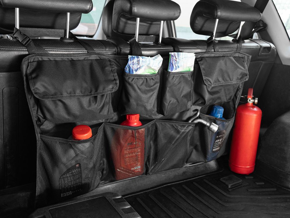 Органайзер в багажник автомобиля Ordinare, черный / Миниатюра WWW (1000)