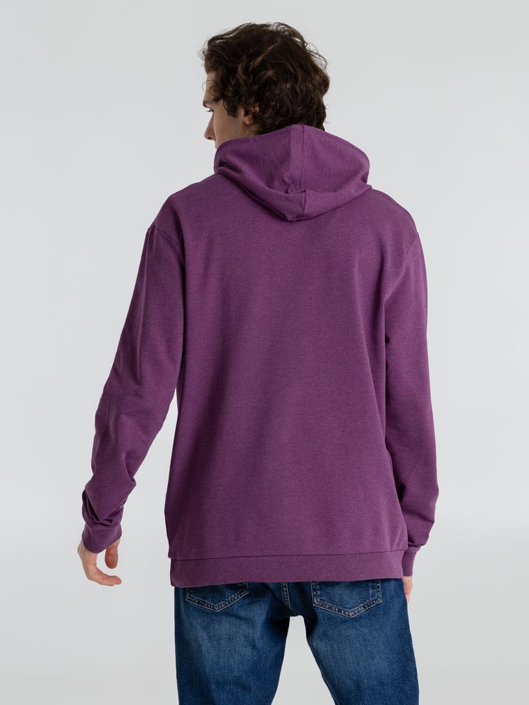 Толстовка с капюшоном унисекс Hoodie, фиолетовый меланж / Миниатюра WWW (1000)