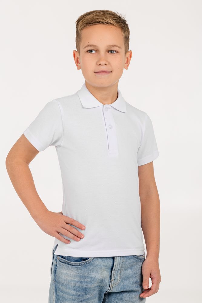 Рубашка поло детская Virma Kids, белая / Миниатюра WWW (1000)