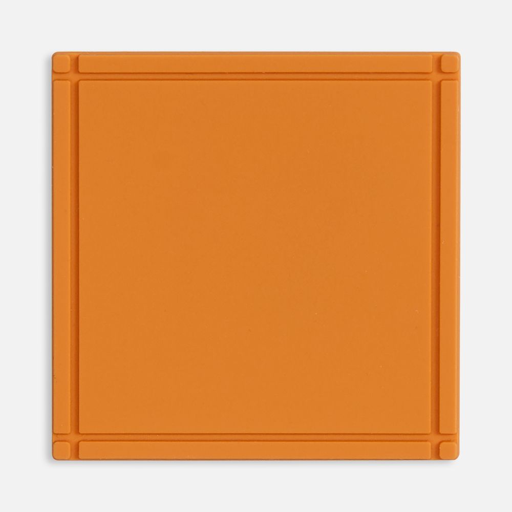 Лейбл из ПВХ Dzeta, L, оранжевый / Миниатюра WWW (1000)