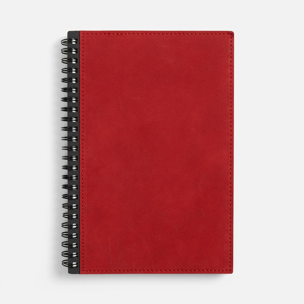 Ежедневник Notera, недатированный, красный / Миниатюра WWW (1000)