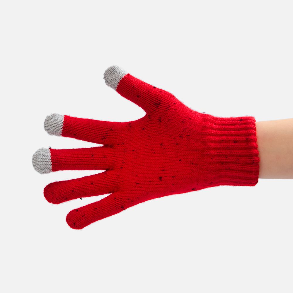 Перчатки сенсорные Spotti Senso, красные / Миниатюра WWW (1000)