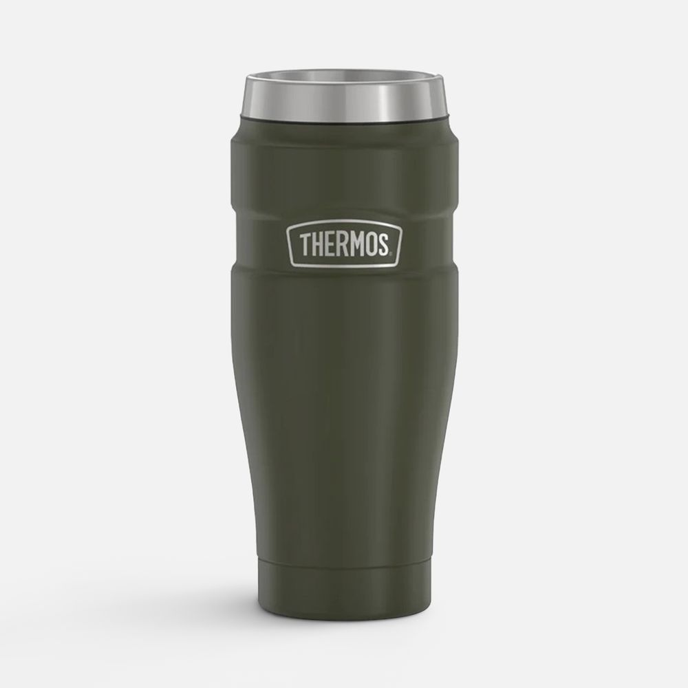 Термокружка King 470, хаки / Миниатюра WWW (1000)